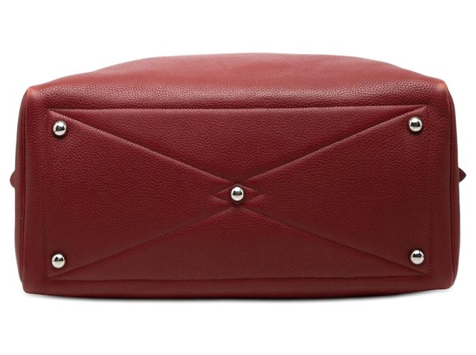 Hermès Rosso Clemence Victoria II 43 Bordò - vista 3