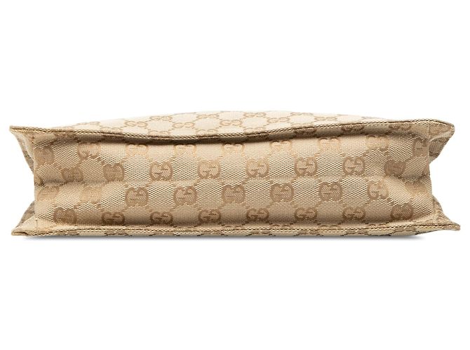 Borsa a tracolla Gucci in tela GG beige Eclipse - vista 3