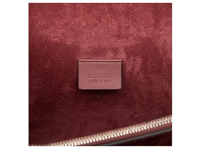 Borsa a Spalla Gucci Beige Medium GG Supreme Blooms Dionysus - vista 5