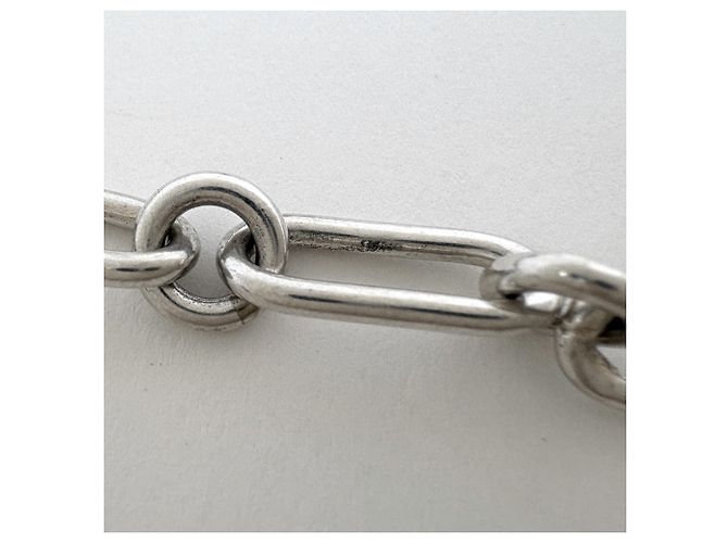 Collana lunga Alpha Kelly Cadena di Hermes Hermès Argento - vista 3