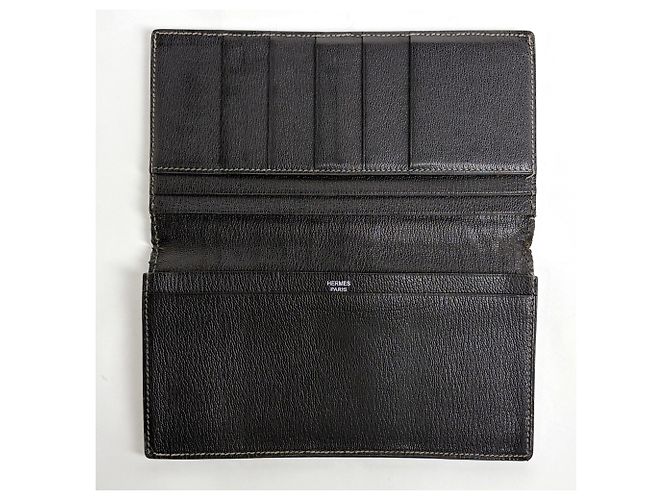 Hermès Hermes MC2 Fleming Bifold Long Wallet Black - view 13