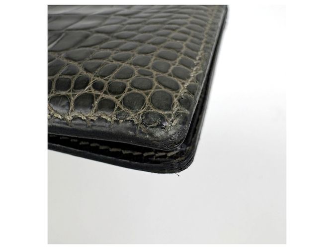 Hermès Hermes MC2 Fleming Bifold Long Wallet Black - view 3