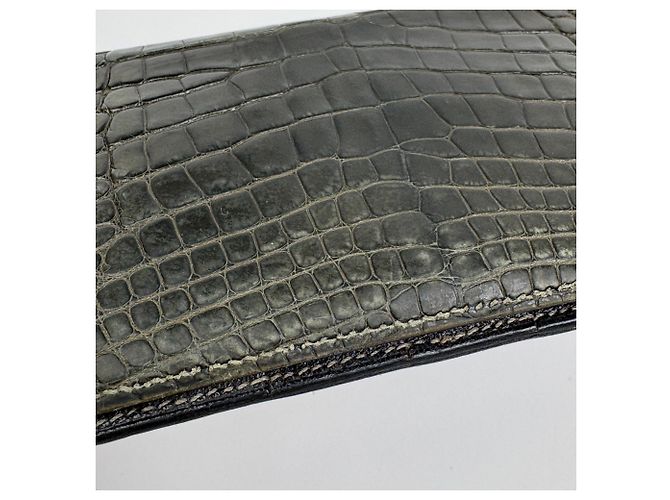 Hermès Hermes MC2 Fleming Bifold Long Wallet Black - view 4