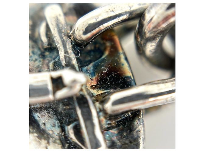 Collana Amuleto Birkin di Hermès Argento - vista 4