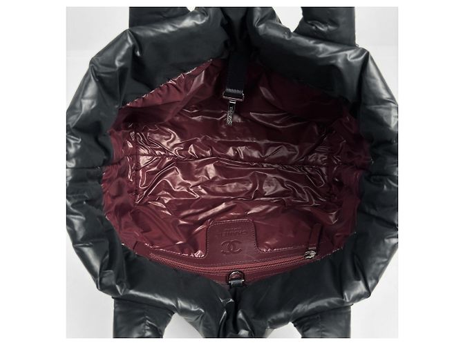 Borsa Tote Piccola Coco Cocoon di Chanel Nero - vista 7