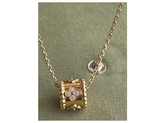 Collana Van Cleef & Arpels Perlée in Oro Giallo e Diamanti D'oro - vista 13