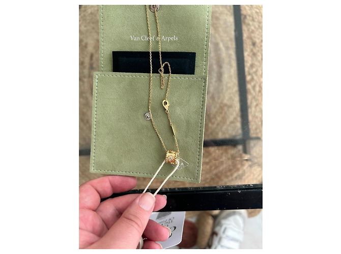Collana Van Cleef & Arpels Perlée in Oro Giallo e Diamanti D'oro - vista 6