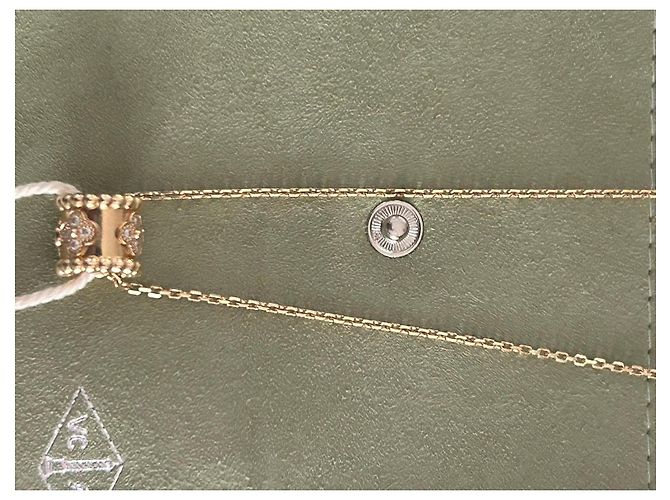Collana Van Cleef & Arpels Perlée in Oro Giallo e Diamanti D'oro - vista 9