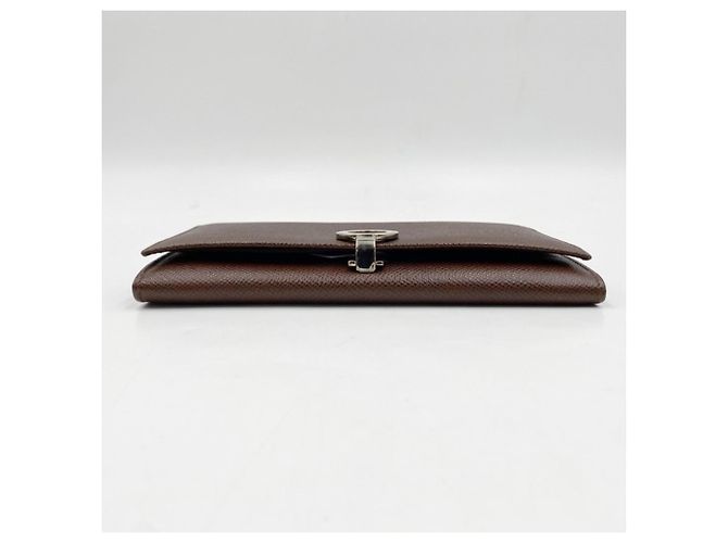 Bulgari Cartera larga de piel marrón Bvlgari Bvlgari Castaño - vista 3