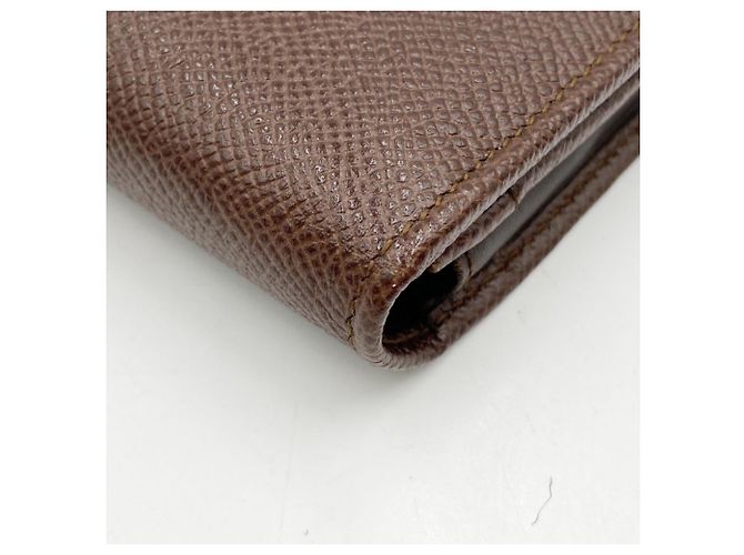 Bulgari Cartera larga de piel marrón Bvlgari Bvlgari Castaño - vista 5