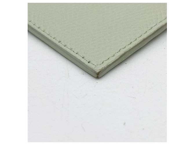Céline Monedero de cuero verde pastel Celine Verde claro - vista 4