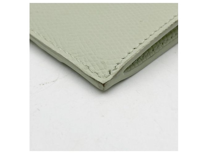 Céline Monedero de cuero verde pastel Celine Verde claro - vista 5