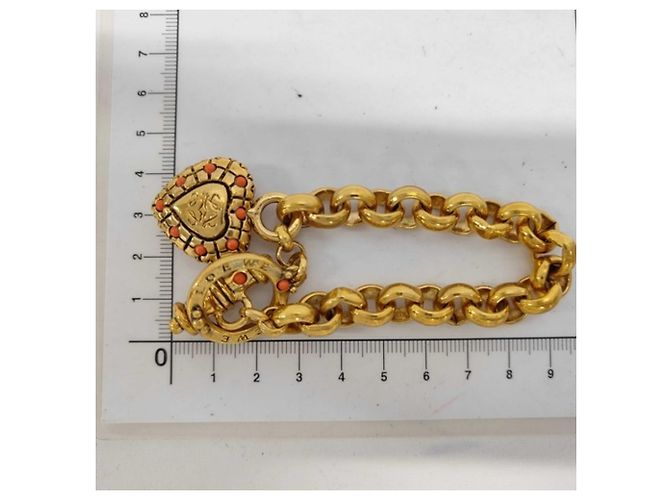 Bracciale in metallo dorato Loewe D'oro - vista 3