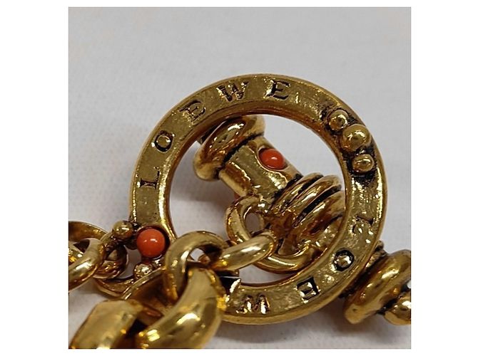 Bracciale in metallo dorato Loewe D'oro - vista 4