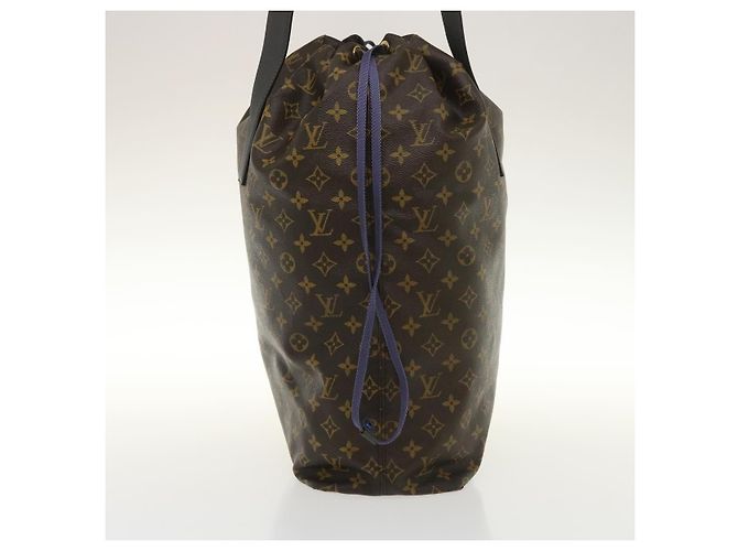Louis Vuitton Cabas Light Drawstring Monogram Split Canvas Braun - Ansicht 3