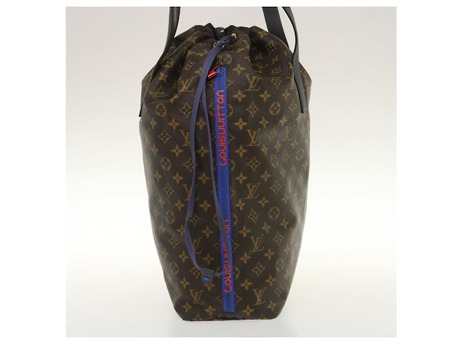 Louis Vuitton Cabas Light Drawstring Monogram Split Canvas Braun - Ansicht 4