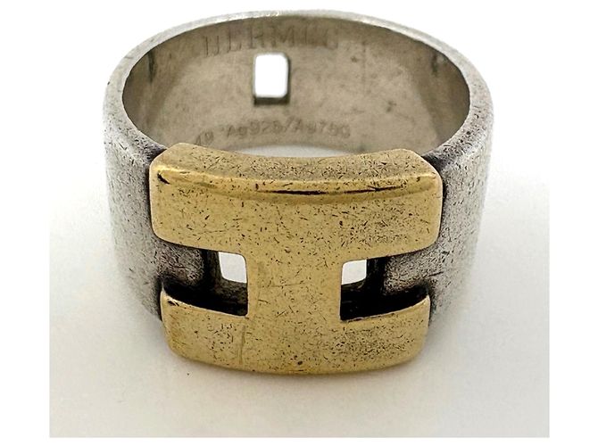 Neuer Herkulesring Hermès Silber - Ansicht 2
