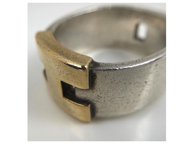 Neuer Herkulesring Hermès Silber - Ansicht 4