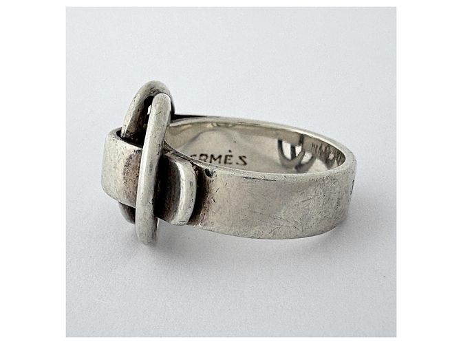 Ring Anello in argento Desanneau di Hermès - vista 4