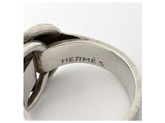 Ring Anello in argento Desanneau di Hermès - vista 5
