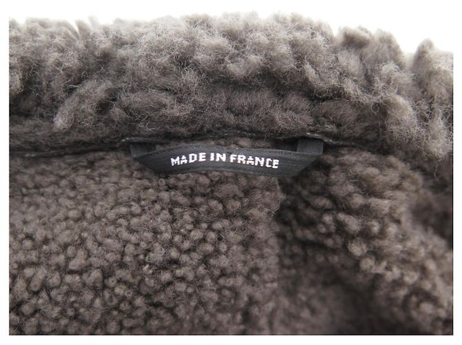 Hermès HERMES BOMBERJACKE 50 M AUS WENDESCHAFLEDER Grau - Ansicht 6