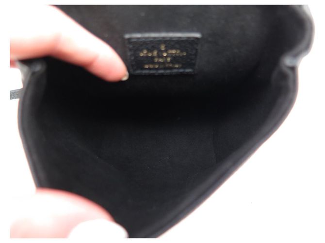 NEUER RUCKSACK LOUIS VUITTON TINY MONOGRAM EMPREINTE LEDER M80596 Schwarz - Ansicht 11