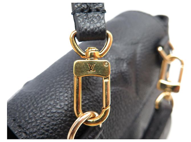 NEUER RUCKSACK LOUIS VUITTON TINY MONOGRAM EMPREINTE LEDER M80596 Schwarz - Ansicht 8