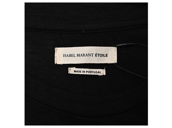 Vestido Midi Isabel Marant Étoile en Algodón Negro - vista 4