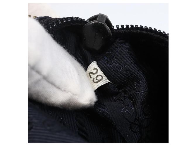 Tote Prada Re-Edition 1995 Chain Quilted Re-Nylon Small Blu navy - vista 6