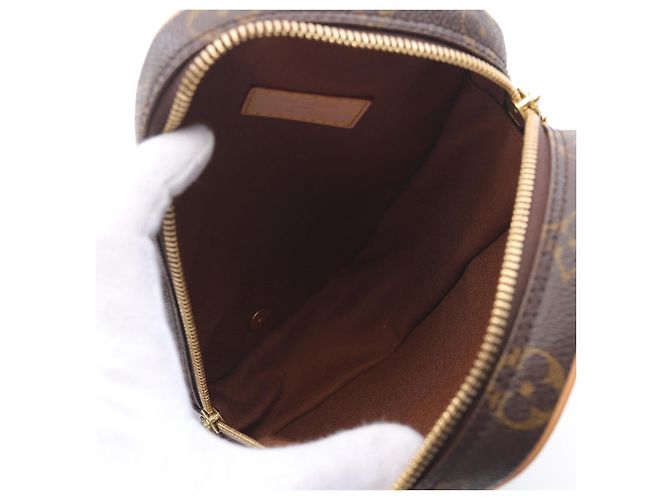 Borsa a tracolla Pochette Gange Monogram Louis Vuitton Marrone - vista 3