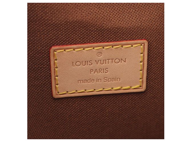 Borsa a tracolla Pochette Gange Monogram Louis Vuitton Marrone - vista 4