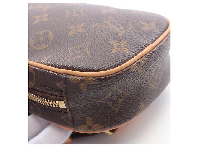 Borsa a tracolla Pochette Gange Monogram Louis Vuitton Marrone - vista 6