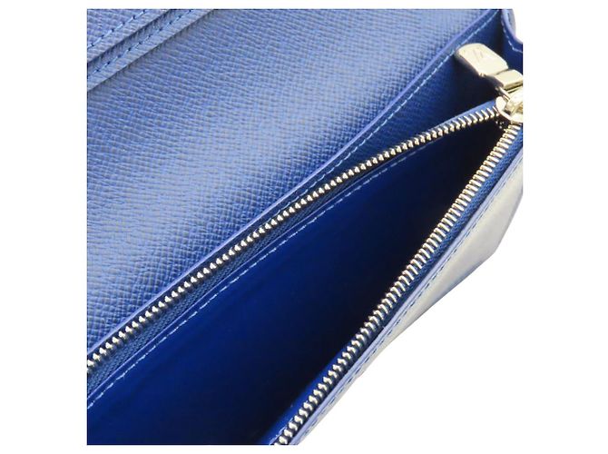 Cartera Larga Brazza Taigarama Louis Vuitton Azul Azul marino - vista 5