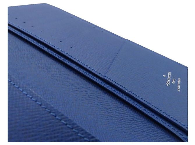 Cartera Larga Brazza Taigarama Louis Vuitton Azul Azul marino - vista 7