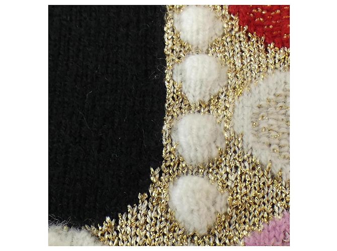 Chanel P65639K61303 Prenda de Punto de Cachemira Negro - vista 8