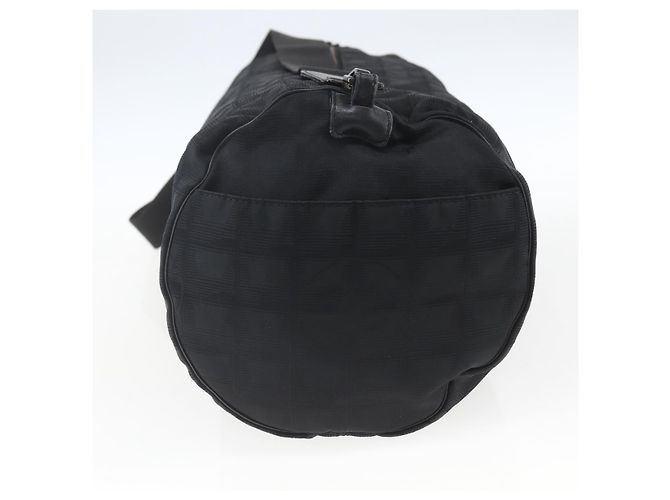 Chanel Travel Line Boston Nylon Mini Nero - vista 3