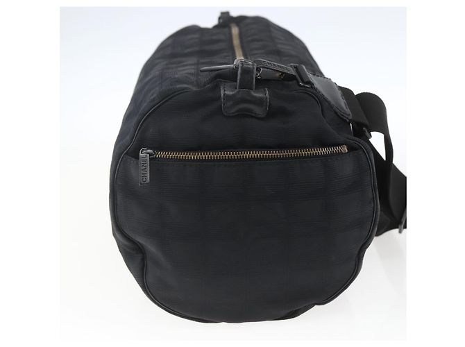 Chanel Travel Line Boston Nylon Mini Nero - vista 4