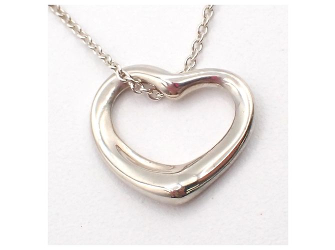 Pendente Open Heart Elsa Peretti di Tiffany & Co. in argento sterling 16mm - vista 2