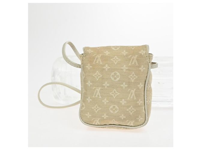 Pochette Monogram Mini in Tela Louis Vuitton Cancun Beige - vista 2