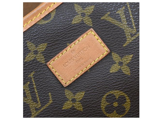 Louis Vuitton Saumur Monogram Canvas 35 Marrone - vista 6