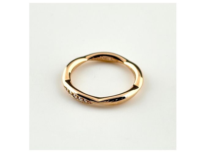 Timeless Anello Camelia CHANEL in Oro Rosa - vista 2
