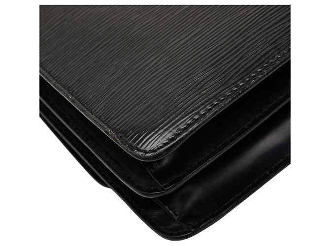 Borsa a Spalla Freerun Epi di Louis Vuitton Nero - vista 7