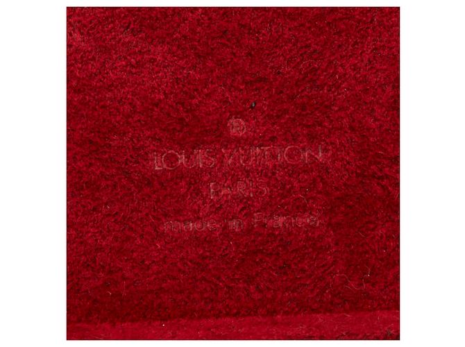 Louis Vuitton Epi Cannes Vanity Handtasche Rot - Ansicht 11