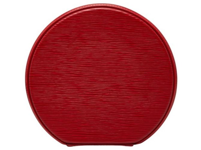Louis Vuitton Epi Cannes Vanity Handtasche Rot - Ansicht 3