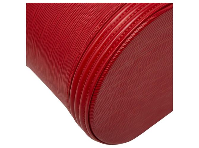 Louis Vuitton Epi Cannes Vanity Handtasche Rot - Ansicht 5