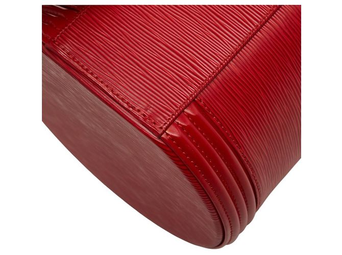 Louis Vuitton Epi Cannes Vanity Handtasche Rot - Ansicht 6