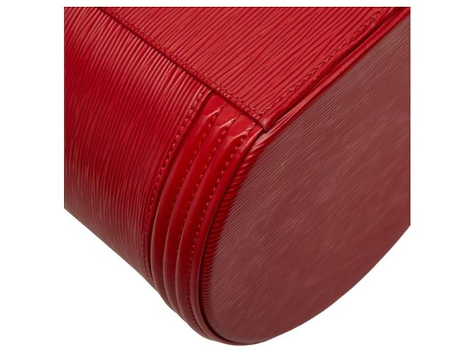 Louis Vuitton Epi Cannes Vanity Handtasche Rot - Ansicht 7