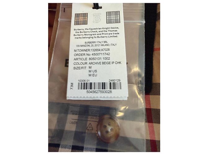 Camicia Burberry a Quadri Iconici Nero Rosso Beige - vista 6