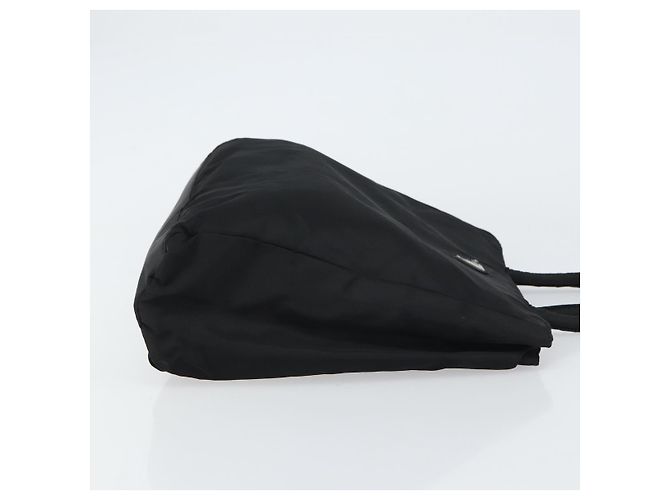 Tote Prada Vintage Nylon Tasche Schwarz - Ansicht 3