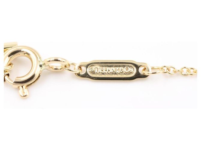 Collana T Smile Small in oro giallo 18K di Tiffany & Co. D'oro - vista 3
